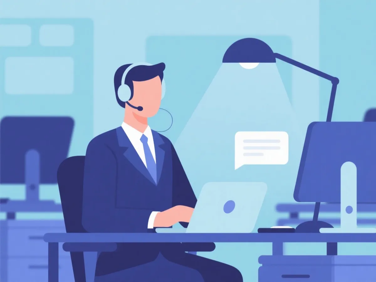 官方沟通与客户支持示意图